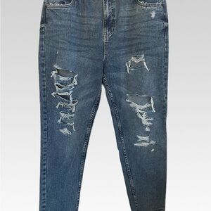 Refuge Denim Mom High Rise Jeans - Blue size 13